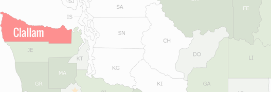 Clallam County Map